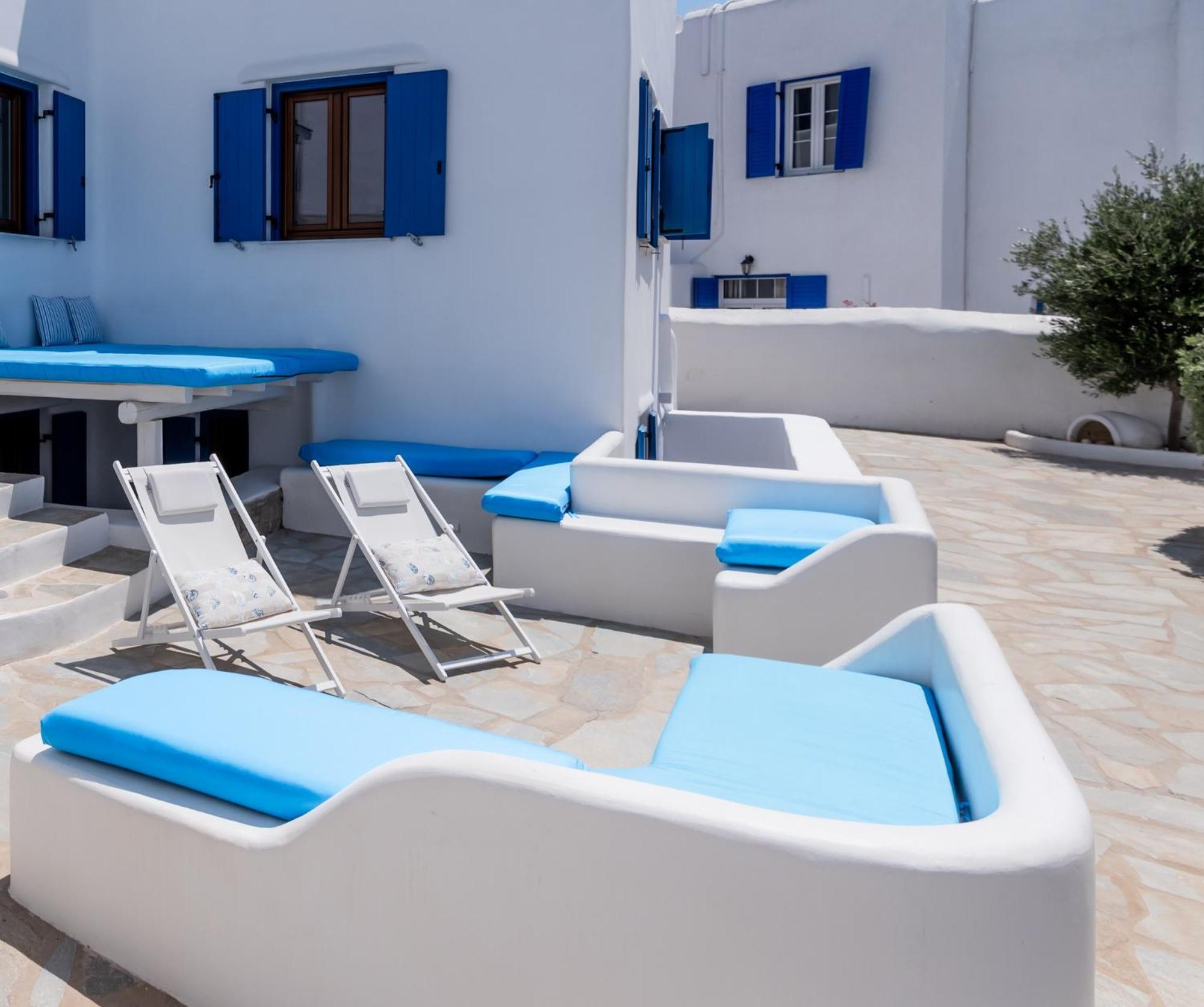 Olive Tree Mykonos Town Semi-Basement Apartment 外观 照片