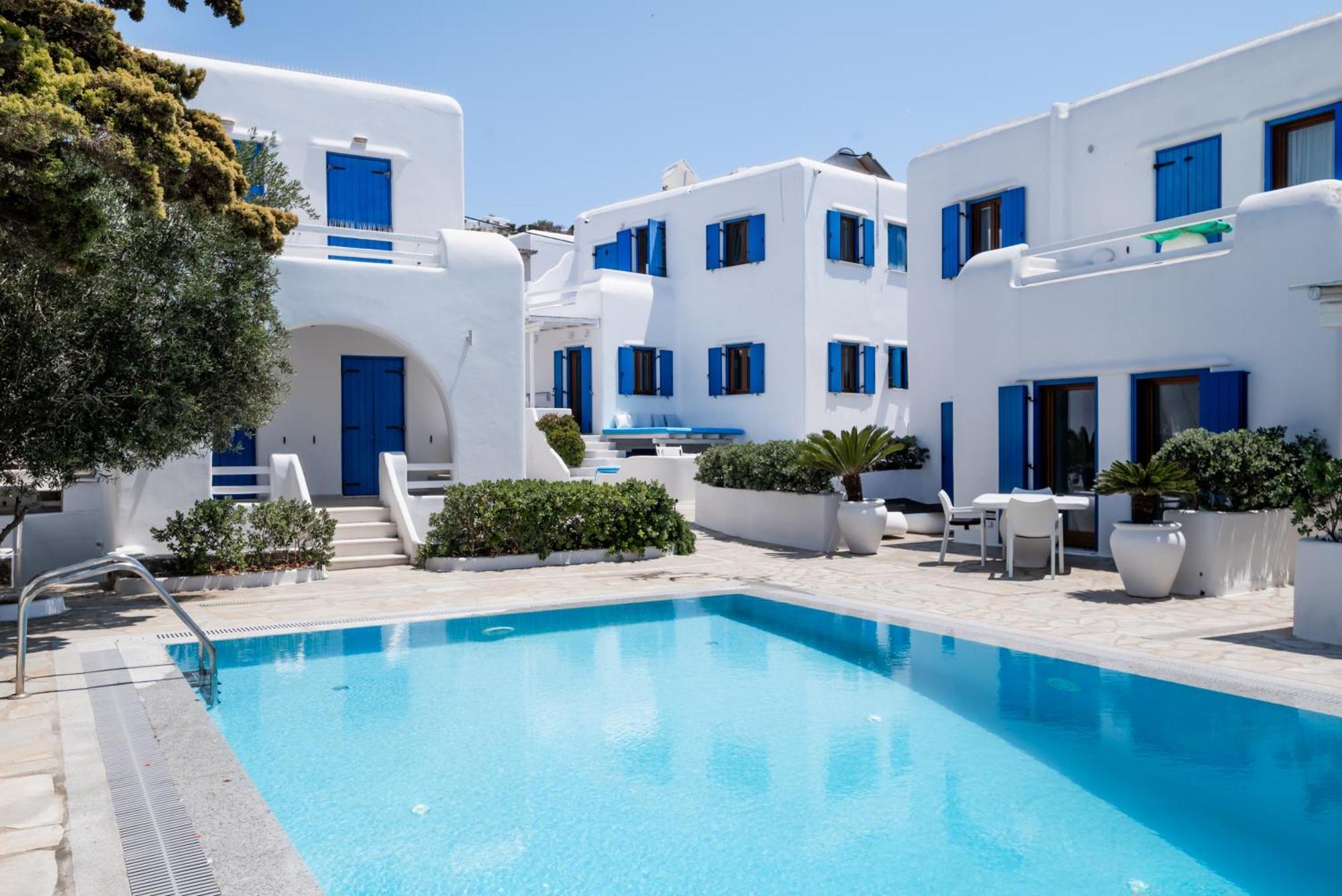 Olive Tree Mykonos Town Semi-Basement Apartment 外观 照片