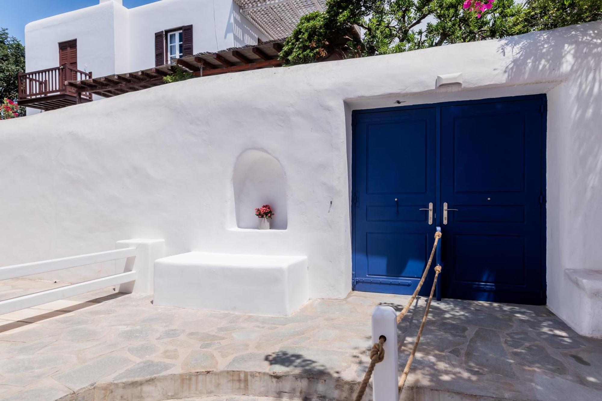 Olive Tree Mykonos Town Semi-Basement Apartment 外观 照片