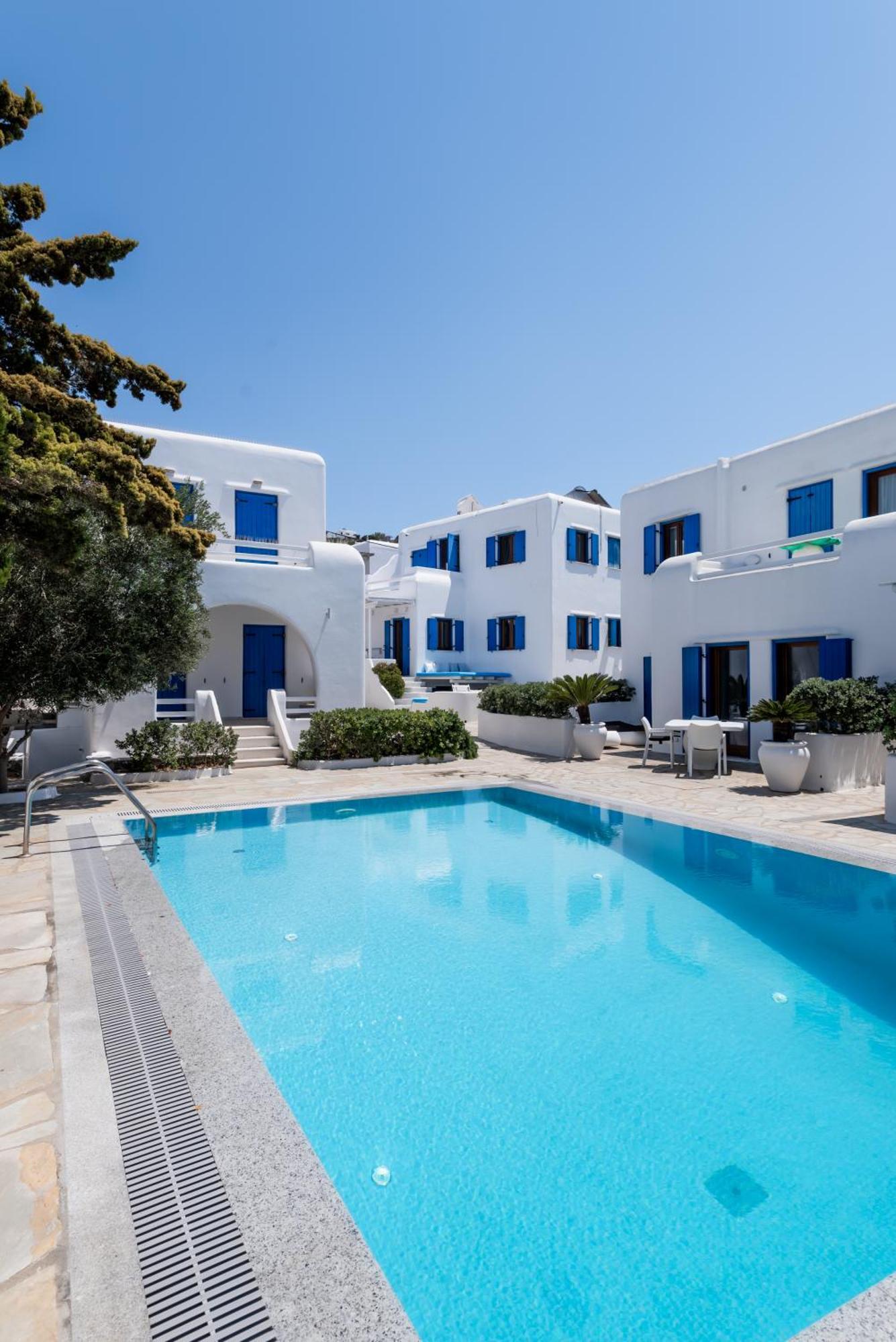 Olive Tree Mykonos Town Semi-Basement Apartment 外观 照片